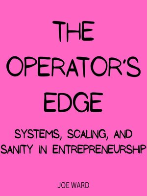 cover image of The Operator's Edge